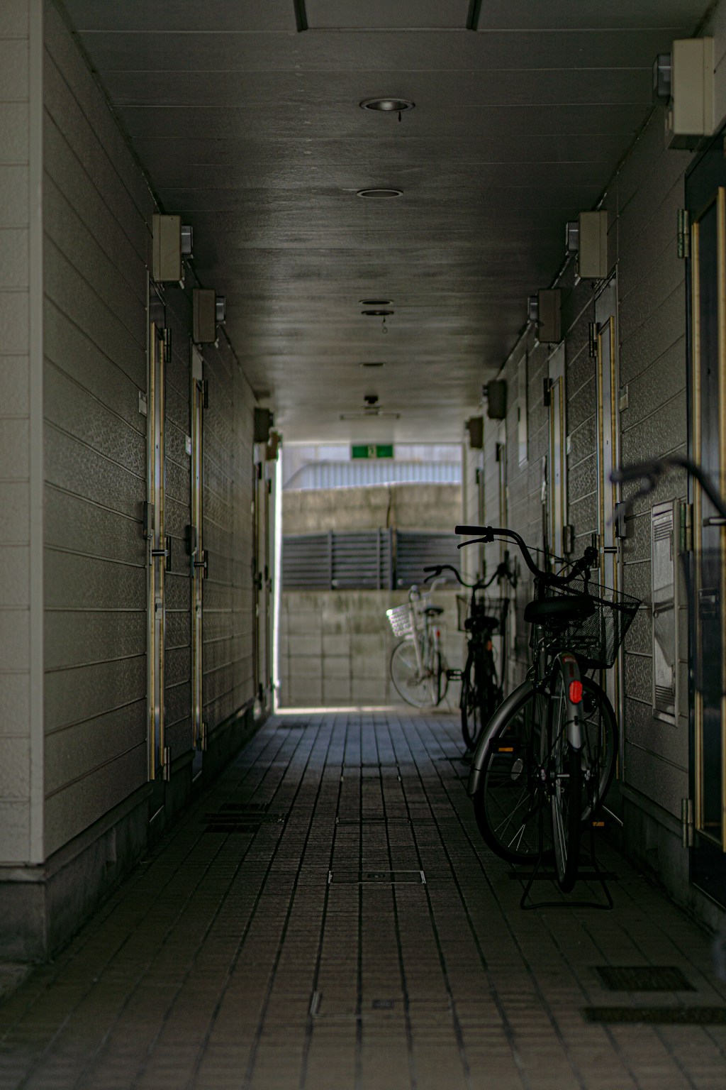Bicycle components ready for inspection