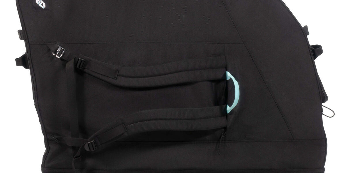 Hard shell bike travel case for air travel