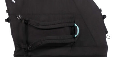 Hard shell bike travel case for air travel