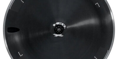 Aerodynamic disc wheel for time trials and triathlons