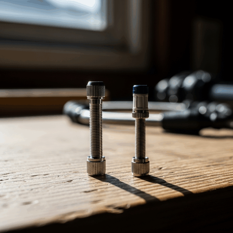 close up comparison of presta and schrader bike valve stems 20260331 082042