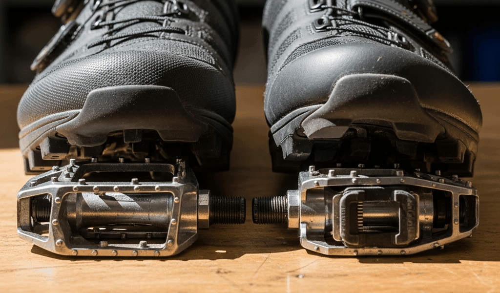 Best Mountain Bike Shoes Flat Pedal vs Clipless Compared