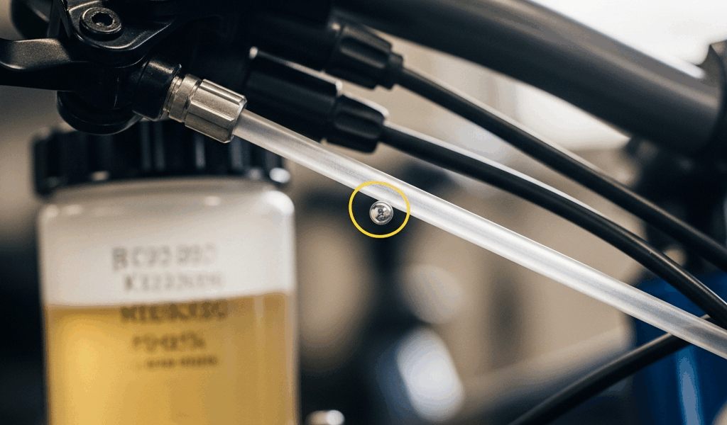 Brake Lever Feels Spongy After Bleeding Fix It